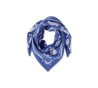 Cecil Bandana en coton avec imprimé Deep River Blue A