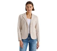 Cecil Blazer 2117748 pour Femme avec Structure de Couleur Unie (Lot de 1), Cachemire Beige mélangé, S