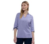 Cecil Blouse Longue chambree, Tranquil Blue Melange, XXL Femme