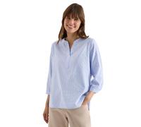 Cecil Blouse rayée en Seersucker Bleu XS
