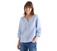 Cecil Blouse Tunique brodée - Bleu - Taille M