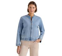 Cecil Blouson en jean bleu clair usé XL