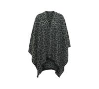 Cecil Cape avec motif lion séché, vert olive A