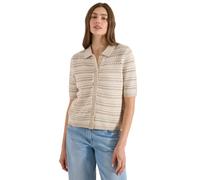 CECIL Cardigan beige / camel / blanc, Taille L