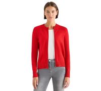 Cecil Cardigan Confortable avec Fermeture éclair Fiery Red Melange XXL