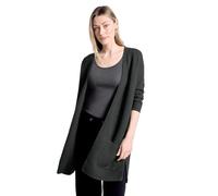 Cecil Cardigan Long Structure, Vert, S Femme