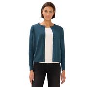 Cecil Cardigan pour Femme avec boutonnière, Dull Teal Blue Melange, XL