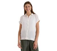 Cecil Chemise à Manches Courtes de Couleur Unie Vanille Blanc M