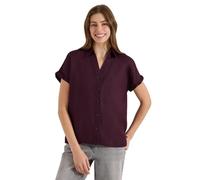 Cecil Chemise en Lin Riche Bordeaux XL