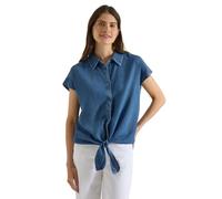 Cecil Chemisier à épaules Tombantes, Aspect Denim, Bleu délavé, Taille M