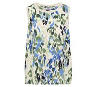 CECIL Chemisier beige / bleu roi / olive / sapin, Taille XXL
