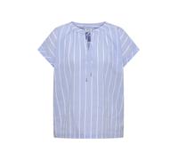 CECIL Chemisier bleu / blanc, Taille L