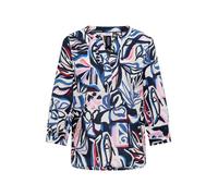 CECIL Chemisier bleu / rose / noir / blanc, Taille L