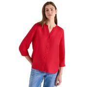 Cecil Chemisier en Lin mélangé de Couleur Unie Fresh Red L