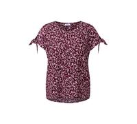 CECIL Chemisier lie de vin / blanc cassé, Taille XXL