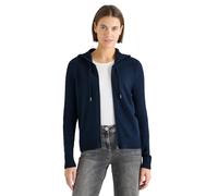 Cecil Cosy Cardigan à Capuche Bleu foncé mélangé Taille L