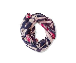 Cecil Écharpe avec bande adhésive sporty denim bleu A