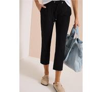 Cecil Femme 7/8 Pantalon taille mi-haute coupe slim in Noir, Gr: XL