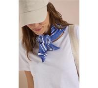 Cecil Femme Bandana imprimé en coton in Bleu, Gr: One size
