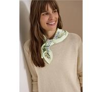 Cecil Femme Bandana imprimé en coton in Vert, Gr: One size
