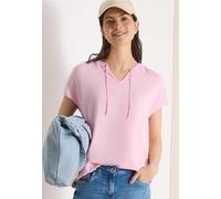 Cecil Femme Blouse à manches courtes avec mélange de structures in Rose, Gr: XL