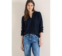Cecil Chemisier de Couleur Unie Universelle Bleu L