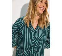 Cecil Femme Blouse Légère En Coton In Vert, Gr: Xs