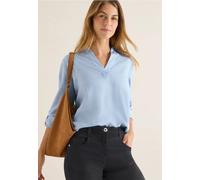 Cecil Femme Blouse mélangée in Bleu, Gr: M