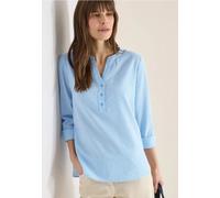 Cecil Femme Blouse rayée en seersucker in Bleu, Gr: L
