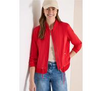 Cecil Blouson avec détails en maille glazed apple red XS
