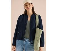 Cecil Femme Blouson en lin léger in Bleu, Gr: XS
