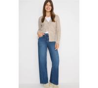 Cecil Femme Cardigan Chunky Melange in Marron, Gr: XXL