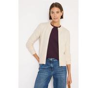 Cecil Femme Cardigan cosy avec fermeture éclair in Beige, Gr: L