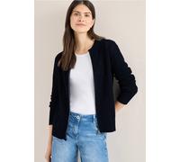 Cecil Femme Cardigan crocheté in Bleu, Gr: S