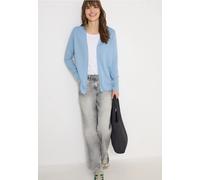 Cecil Femme Cardigan de base in Bleu, Gr: M
