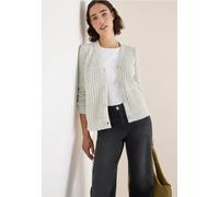 Cecil Femme Cardigan deux tons in Gris, Gr: XL
