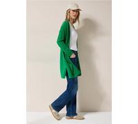Cecil Femme Cardigan ouvert en maille fine in Vert, Gr: XS
