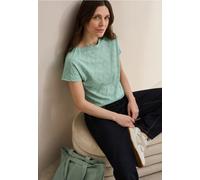 Cecil Femme Chemise à look mélangé in Vert, Gr: XXL