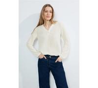Cecil Femme Chemisier structuré in Blanc, Gr: XL