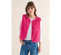 Cecil Femme Gilet avec patte de boutonnage in Pink, Gr: XXL