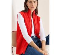 Cecil Femme Gilet structuré avec fermeture éclair in Orange, Gr: XL