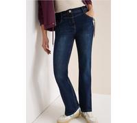 Cecil Femme Jeans Bootcut in Bleu, Gr: 30