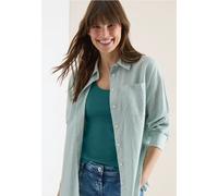 Cecil Femme Lot de 2 tops à col rond in Multicolore|Vert|Bleu, Gr: S