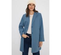 Cecil Femme Manteau à revers aspect laine in Bleu, Gr: XL