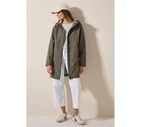 Cecil Femme Manteau En Coton In Vert, Gr: S
