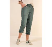 Cecil Femme Pantalon 7/8 au look cargo in Vert, Gr: 36