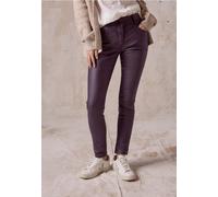 Cecil Femme Pantalon enduit in Pink, Gr: 36