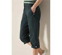 Cecil Femme Pantalon Papertouch in Vert, Gr: 30