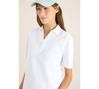 Cecil Femme Polo basique à manches courtes in Blanc, Gr: M