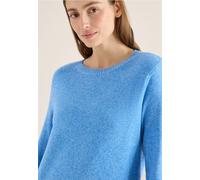 Cecil Femme Pull doux en couleur unie in Bleu, Gr: M